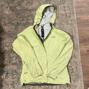 North Face Yellow Rain Jacket